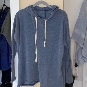 Heather Blue Hoodie